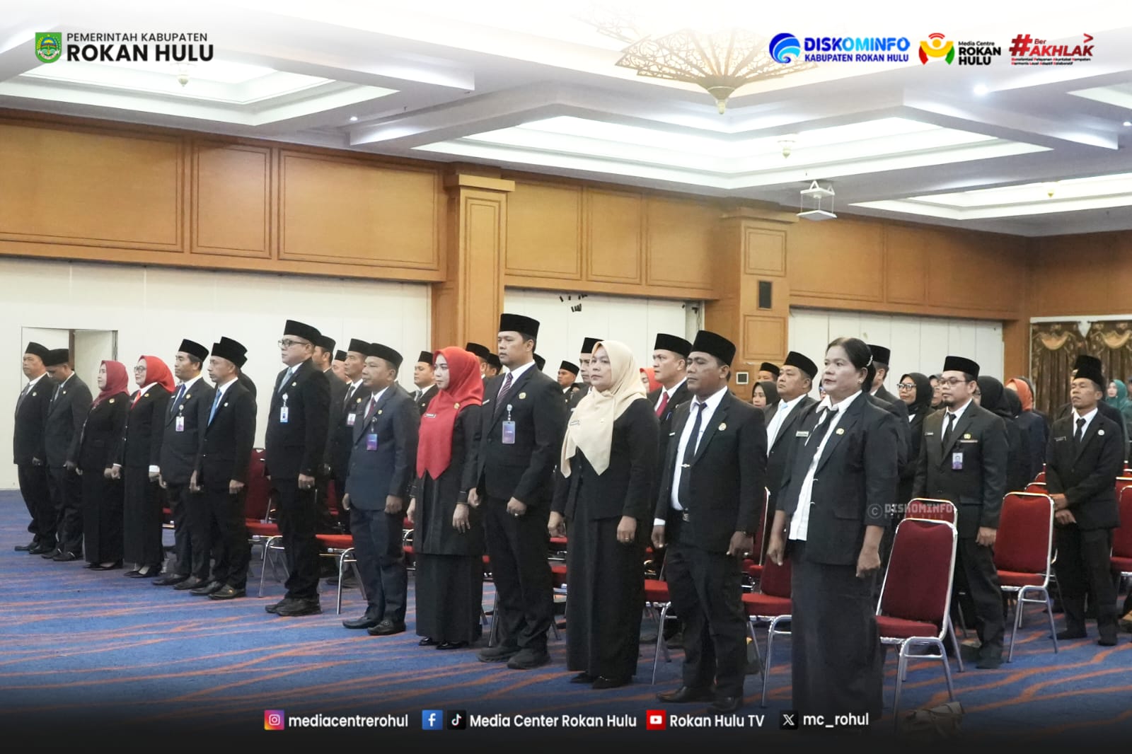 Bupati Rohul Anton Lantik dan Ambil Sumpah Pejabat Eselon II dan III, Ini Daftar Lengkapnya..
